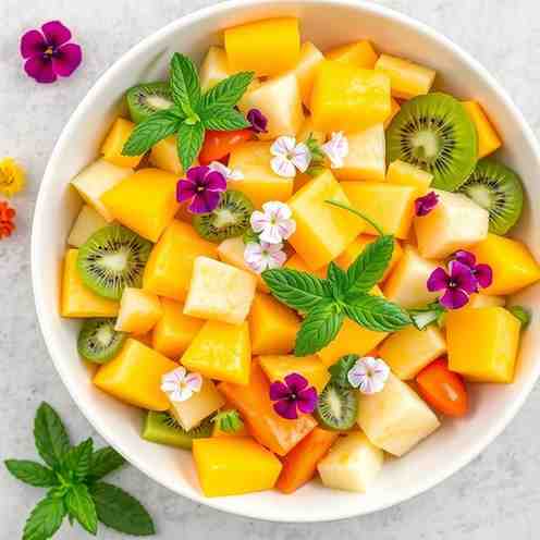 Tropical Fruit Salad Recipe - Easy, Vegan-Friendly
